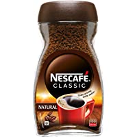 Los mejores  - NESCAFÉ CLASSIC NATURAL todo aroma y sabor- café soluble- 100 % café- frasco de vidrio- Pack de 6 x 200 g.